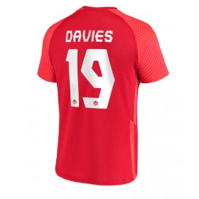 Goedkope Canada Alphonso Davies 19 Thuisshirt World Cup 2022